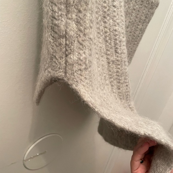 NWOT 3.1 Philip Lim|| Sleeveless Mohair Turtleneck Sweater, Wool, Alpaca Small - Picture 9 of 10